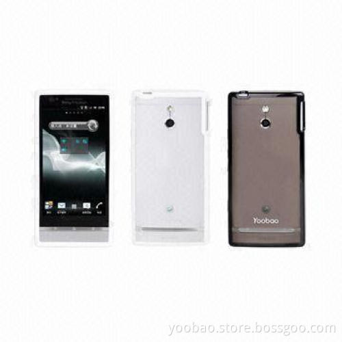 Cases, Made of PC/TPU Material, Compatible with Sony Ericsson MT27i